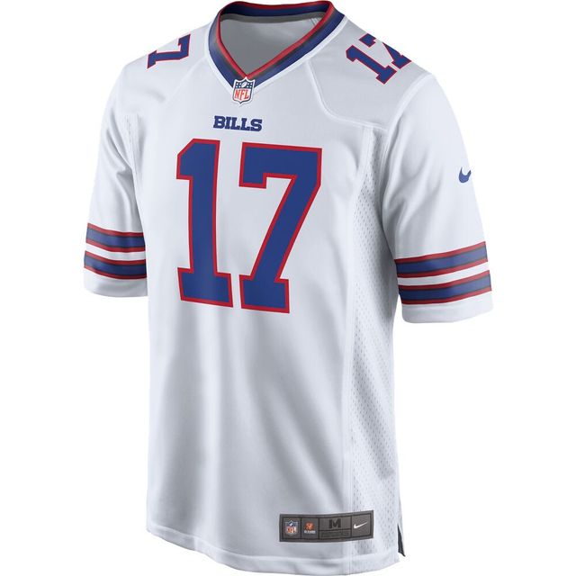 Maillot de joueur match Nike Josh Allen des Buffalo Bills blanc pour homme
