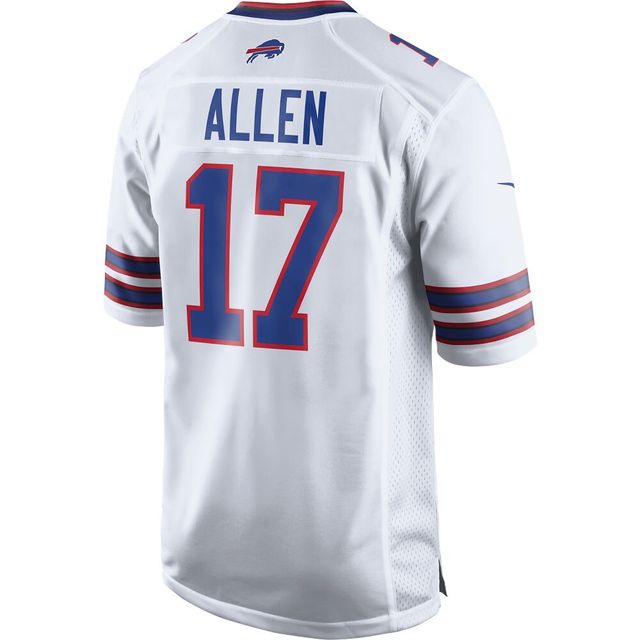 Maillot de joueur match Nike Josh Allen des Buffalo Bills blanc pour homme
