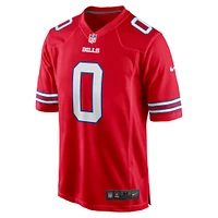 Men's Nike Keon Coleman  Red Buffalo Bills Alternate Game Jersey