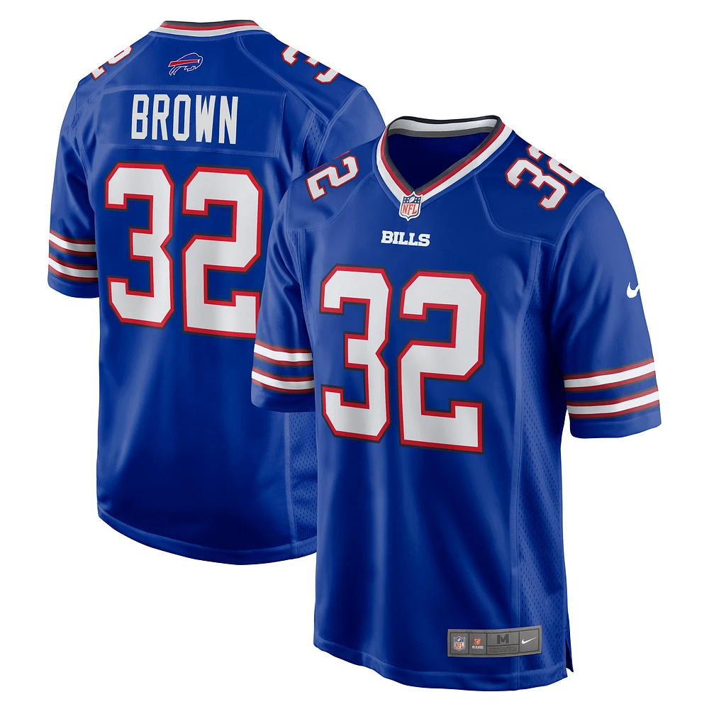 Men's Nike Kyron Brown Royal Buffalo Bills Game Jersey