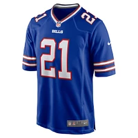 Men's Nike Mike Edwards  Royal Buffalo Bills Game Jersey