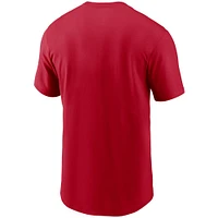 Men's Nike Red Buffalo Bills Primary Logo T-Shirt