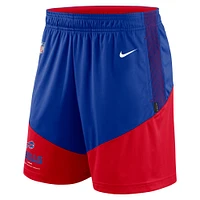 Men's Nike Royal/Red Buffalo Bills Sideline Primary Lockup Performance Shorts