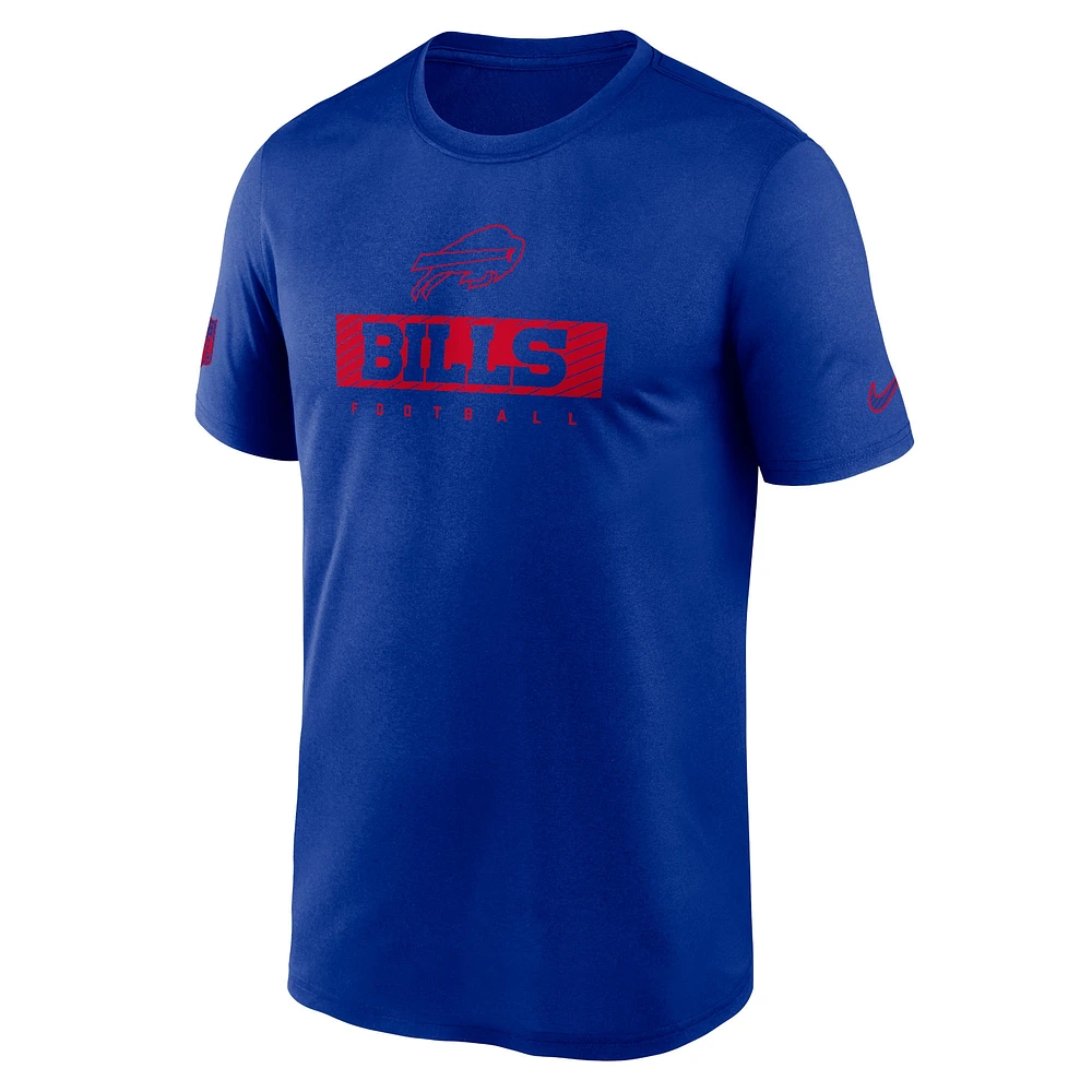 Men's Nike Royal Buffalo Bills Sideline Legend Performance T-Shirt