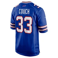 Maillot de match Nike Te'Cory Couch Royal Buffalo Bills pour homme