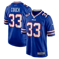 Maillot de match Nike Te'Cory Couch Royal Buffalo Bills pour homme
