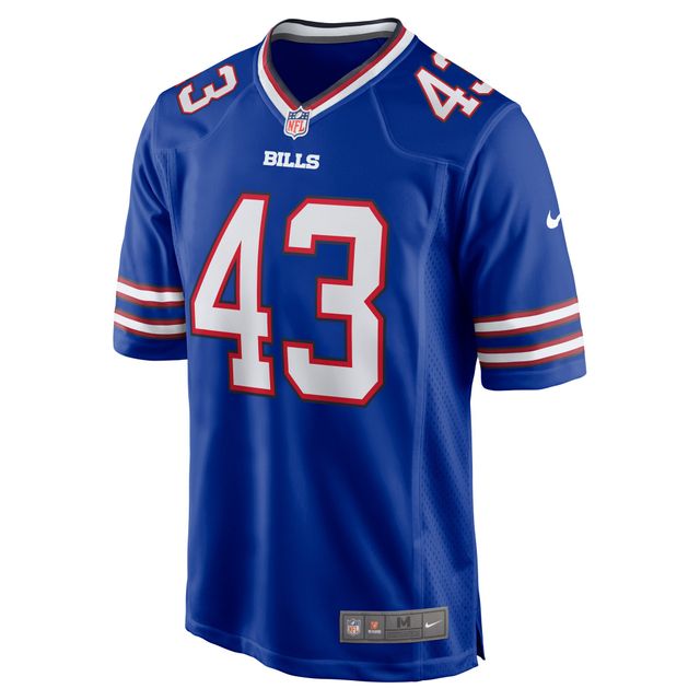 Maillot Nike Terrel Bernard Royal Buffalo Bills Game Player pour homme