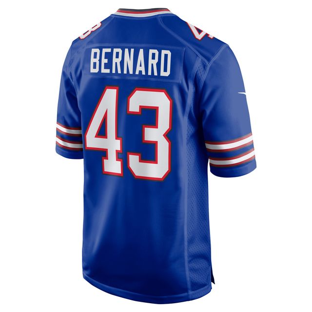 Maillot Nike Terrel Bernard Royal Buffalo Bills Game Player pour homme