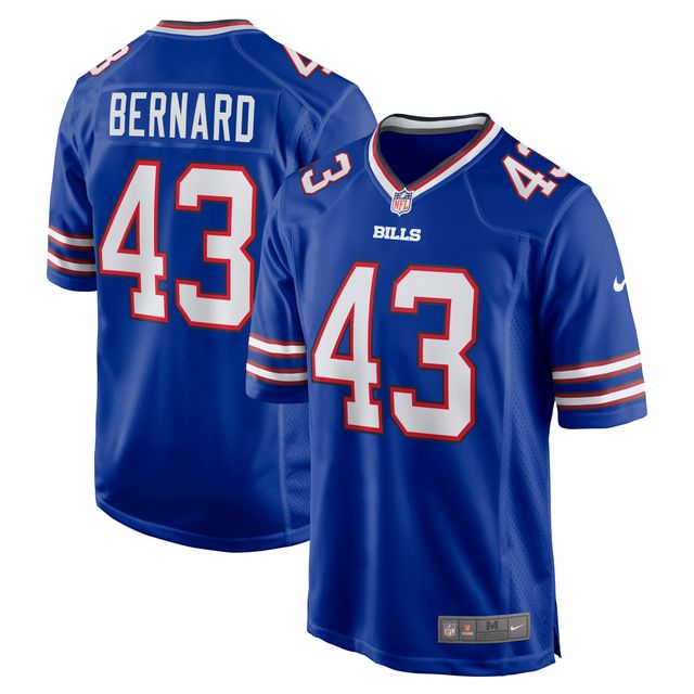 Maillot Nike Terrel Bernard Royal Buffalo Bills Game Player pour homme