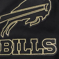 Men's Pro Standard Black Buffalo Bills Classic Chenille Pullover Hoodie