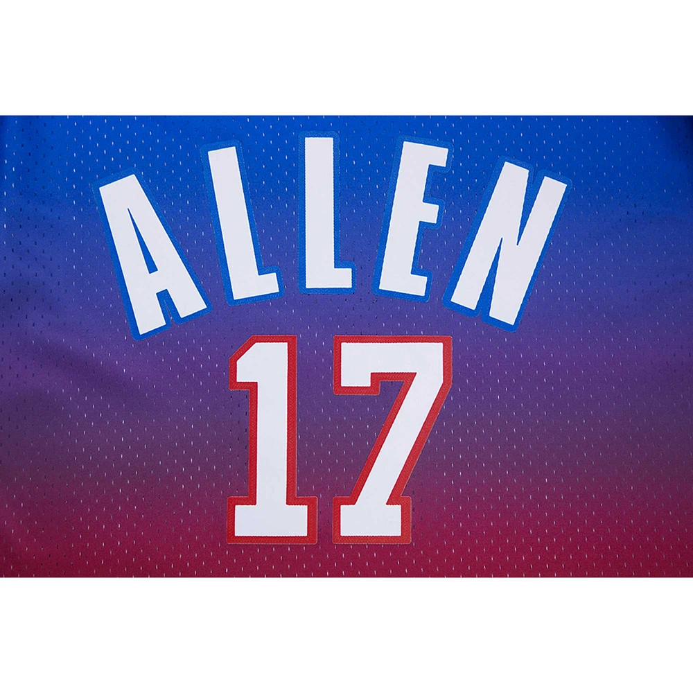 Pro Standard Josh Allen Royal Buffalo Bills Player Name & Number Ombre Mesh T-shirt pour homme