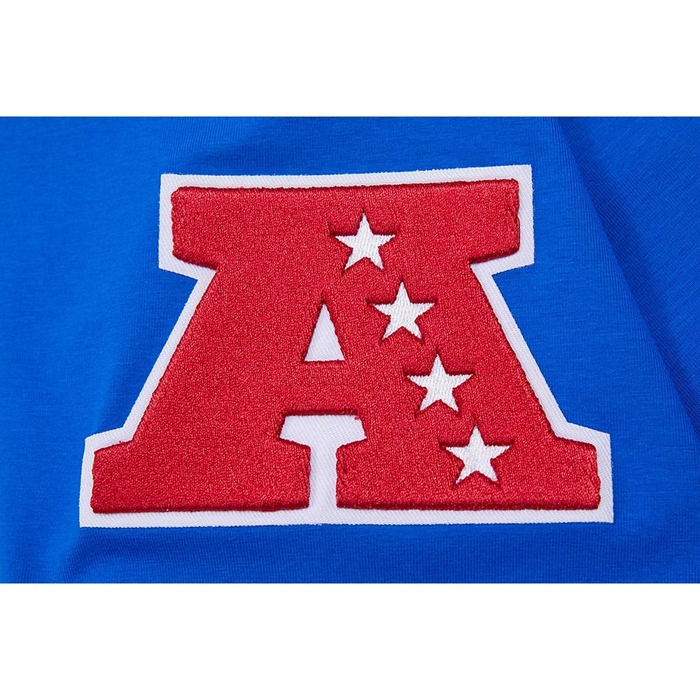 Men's Pro Standard Royal Buffalo Bills Hybrid T-Shirt