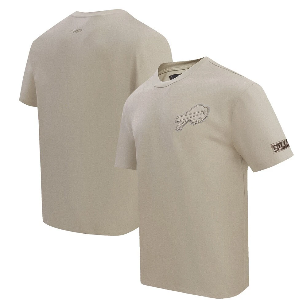 Men's Pro Standard Tan Buffalo Bills Drop Shoulder T-Shirt