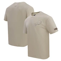 Men's Pro Standard Tan Buffalo Bills Drop Shoulder T-Shirt