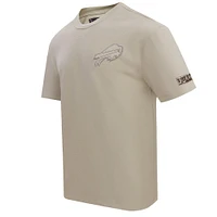 Men's Pro Standard Tan Buffalo Bills Drop Shoulder T-Shirt