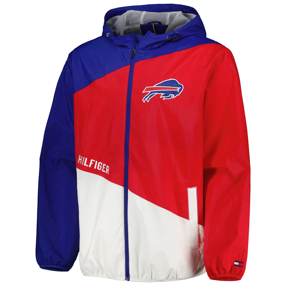 Men's Tommy Hilfiger Royal/Red Buffalo Bills Bill Full-Zip Jacket