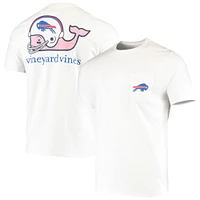 Men's Vineyard Vines White Buffalo Bills Big & Tall Helmet T-Shirt