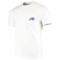 Men's Vineyard Vines White Buffalo Bills Big & Tall Helmet T-Shirt