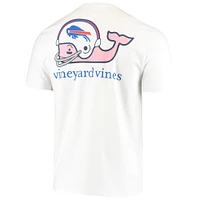 Men's Vineyard Vines White Buffalo Bills Big & Tall Helmet T-Shirt