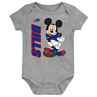 Newborn & Infant Buffalo Bills 3-Peat 3-Pack Bodysuit Set