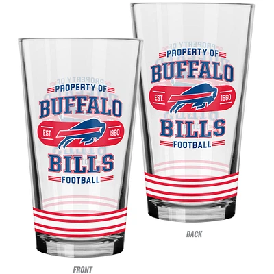 The Sports Vault Buffalo Bills Lot de 2 verres à mélanger