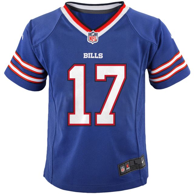 Tout-petit Nike Josh Allen Royal Buffalo Bills Game - Maillot