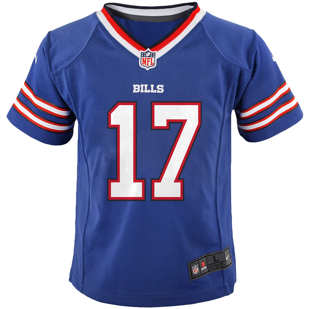 Toddler Nike Josh Allen Royal Buffalo Bills Game - Jersey