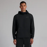 Unisex Fanatics Black Buffalo Bills Front Office Tonal Tri-Blend Pullover Hoodie