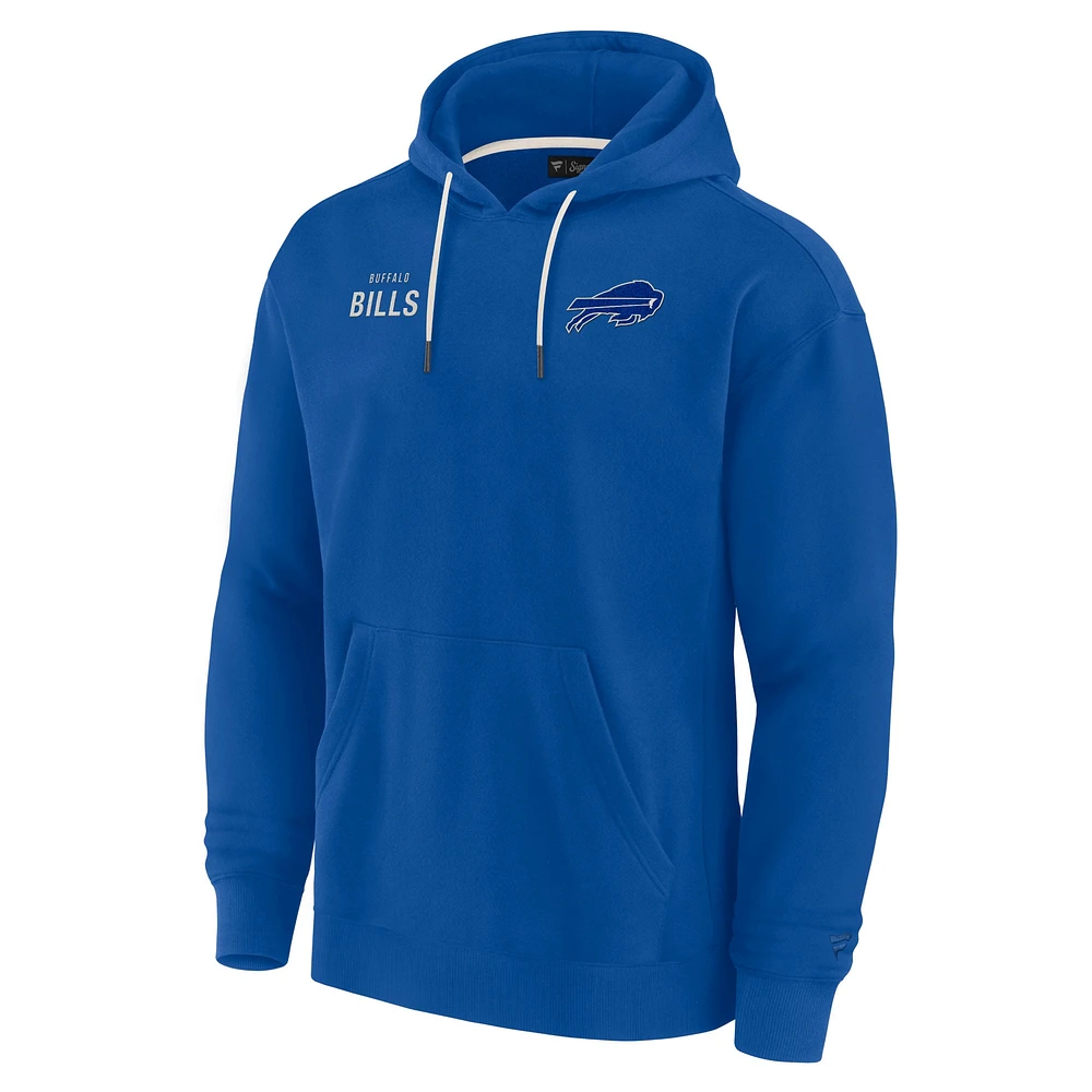 Unisex Fanatics Royal Buffalo Bills Elements Super Soft Fleece Pullover Hoodie