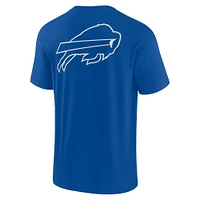 Unisex Fanatics Royal Buffalo Bills Elements Super Soft Short Sleeve T-Shirt