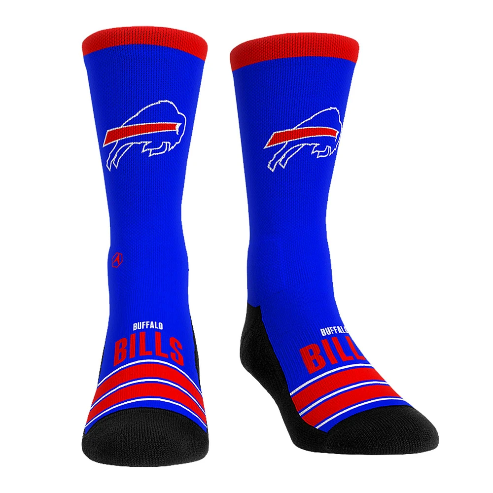Unisex Rock Em Socks Buffalo Bills Gametime Stripe Crew