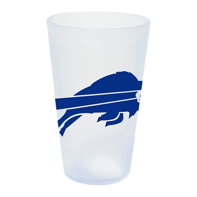 Billets de buffle WinCraft 16oz. Verre à pinte en silicone Icicle