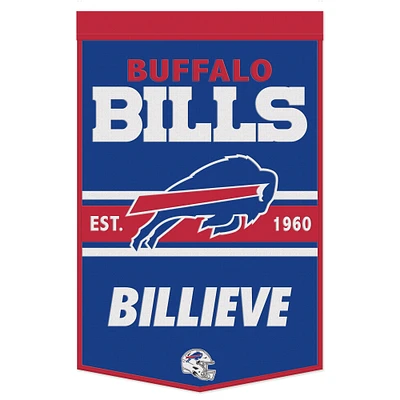 Bannière de championnat WinCraft Buffalo Bills 24" x 38"
