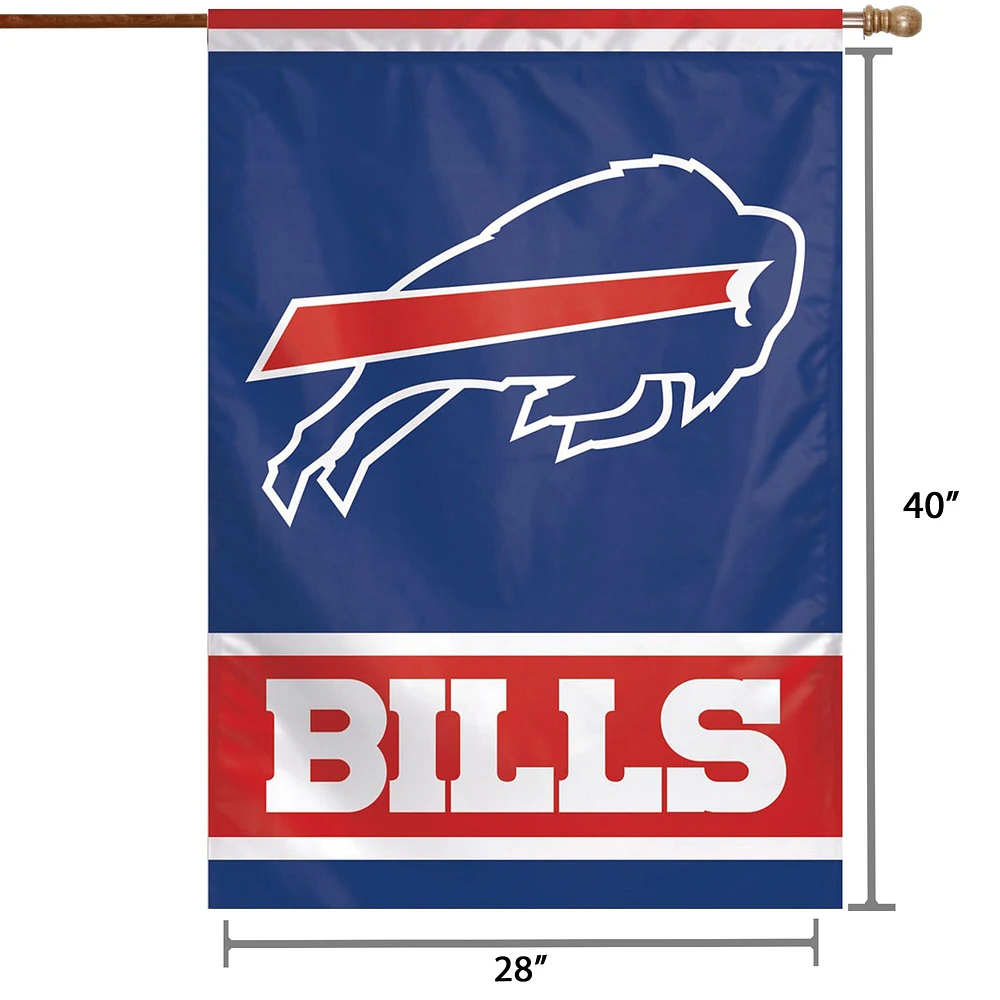WinCraft Buffalo Bills 28" x 40" Primary Logo Single-Sided Vertical Banner
