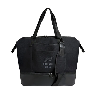 Sac fourre-tout de week-end Buffalo Bills noir pour femme