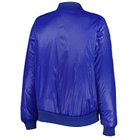 Women's G-III 4Her by Carl Banks Oatmeal/Royal Buffalo Bills Switchback Reversible Full-Zip Jacket