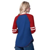Women's G-III 4Her by Carl Banks Royal/Red Buffalo Bills Winner Long Sleeve T-Shirt