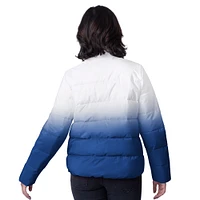 Women's G-III 4Her by Carl Banks  Royal Buffalo Bills Overtime Ombre Full-Zip Puffer Jacket