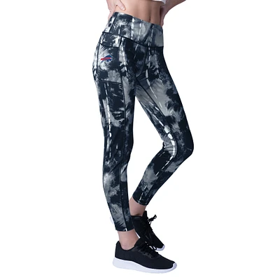 Legging tie-dye MSX by Michael Strahan bleu marine Buffalo Bills Serena pour femmes