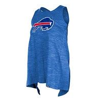 Women's New Era  Royal Buffalo Bills Plus Space Dye Active Tank Top