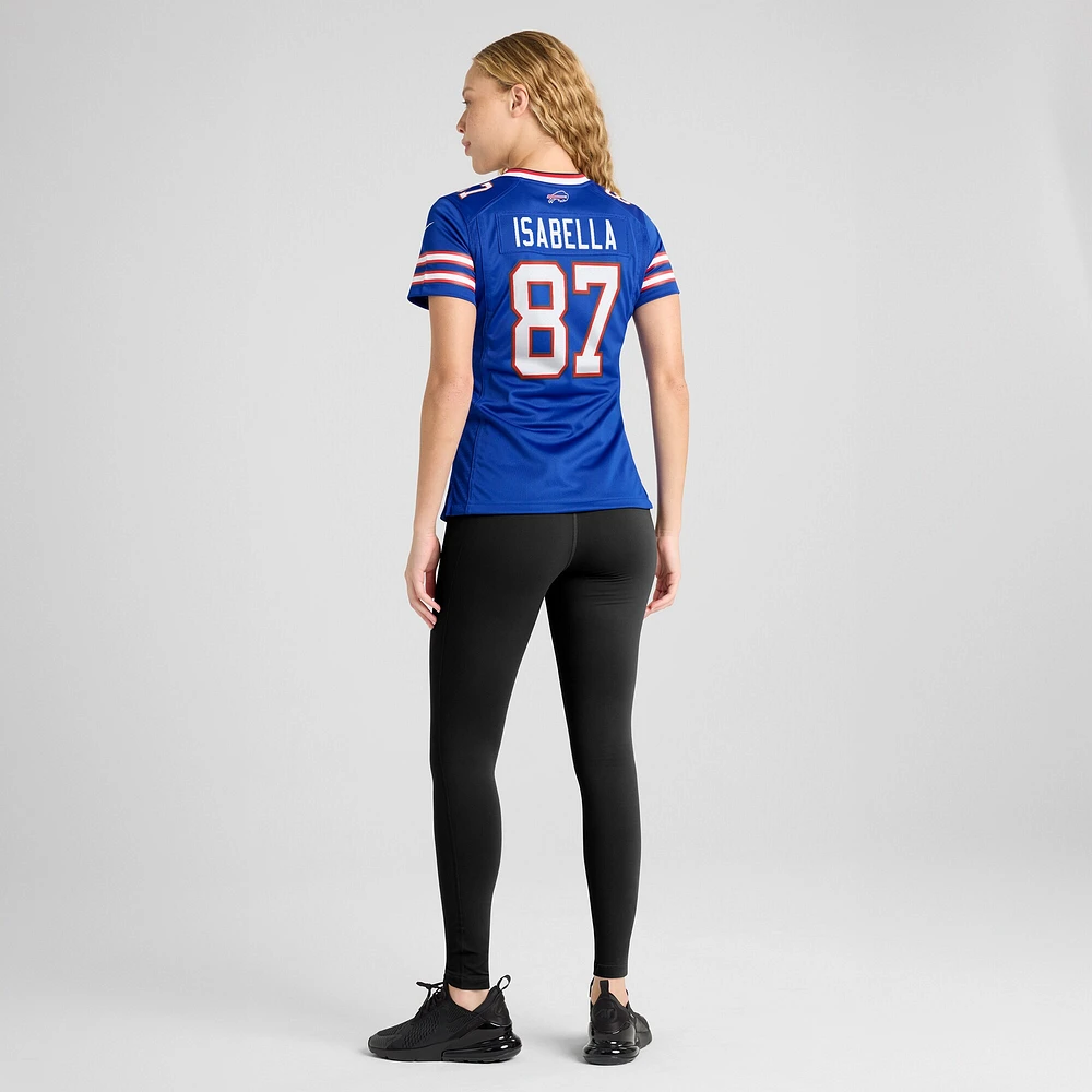 Women's Nike Andy Isabella  Royal Buffalo Bills Team Game Jersey