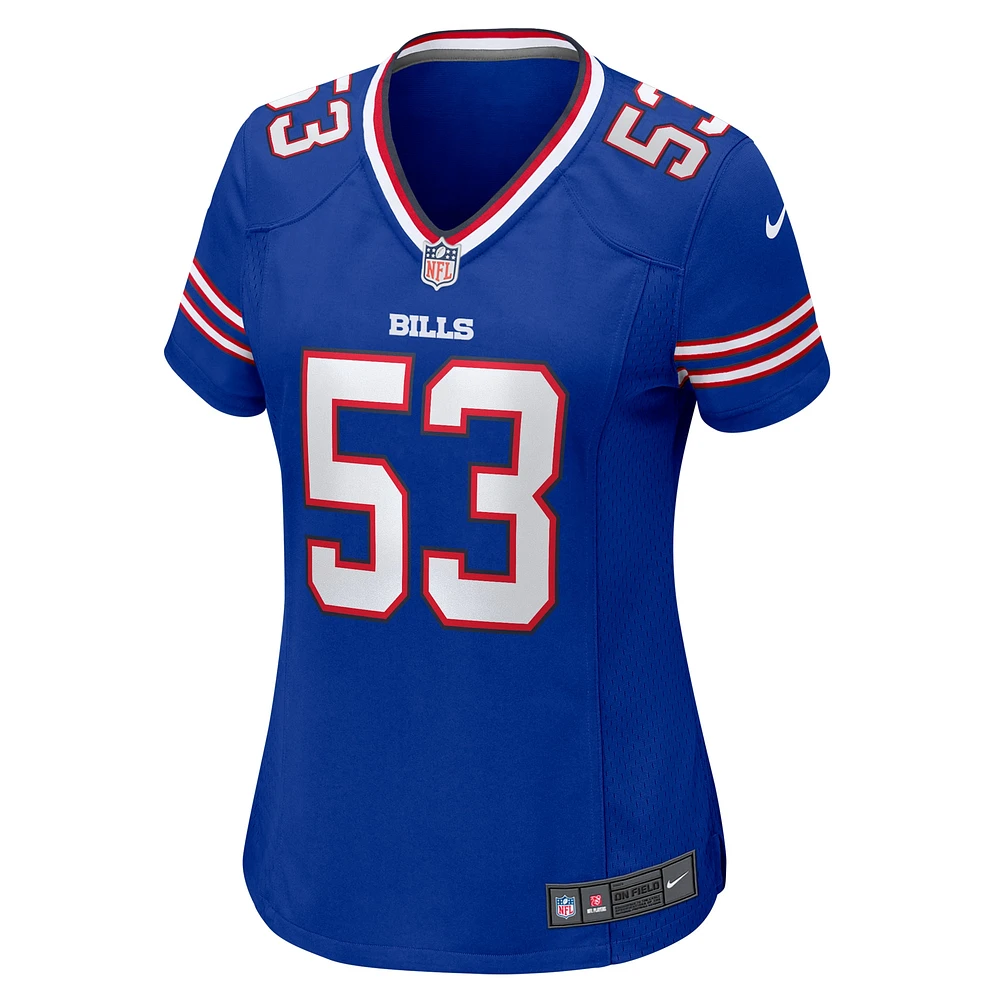 Women's Nike Branson Deen  Royal Buffalo Bills Game Jersey