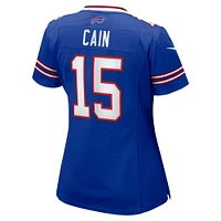 Women's Nike Deon Cain  Royal Buffalo Bills Game Jersey