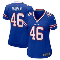 Maillot de match Nike Ja'Marcus Ingram Royal Buffalo Bills pour femme