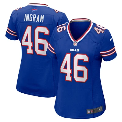 Maillot de match Nike Ja'Marcus Ingram Royal Buffalo Bills pour femme