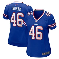 Maillot de match Nike Ja'Marcus Ingram Royal Buffalo Bills pour femme
