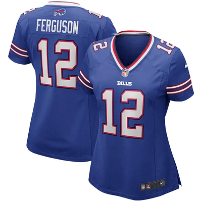 Maillot de joueur retraité Nike Joe Ferguson des Royal Buffalo Bills pour femme