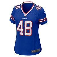 Women's Nike Joel Wilson Royal Buffalo Bills Team Game Jersey