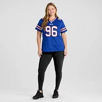 Women's Nike Kameron Cline  Royal Buffalo Bills Team Game Jersey