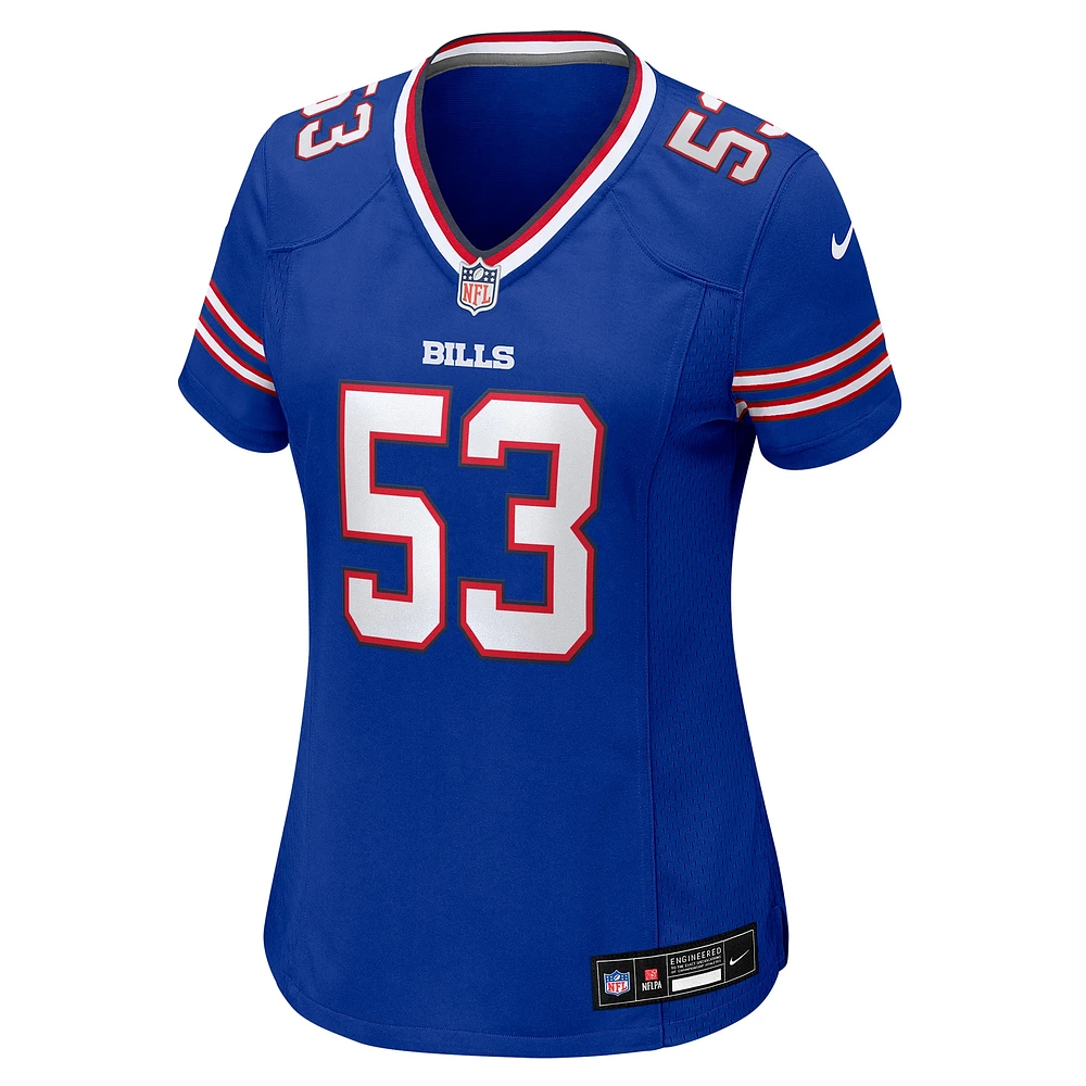 Women's Nike Kendrick Green  Royal Buffalo Bills Team Game Jersey